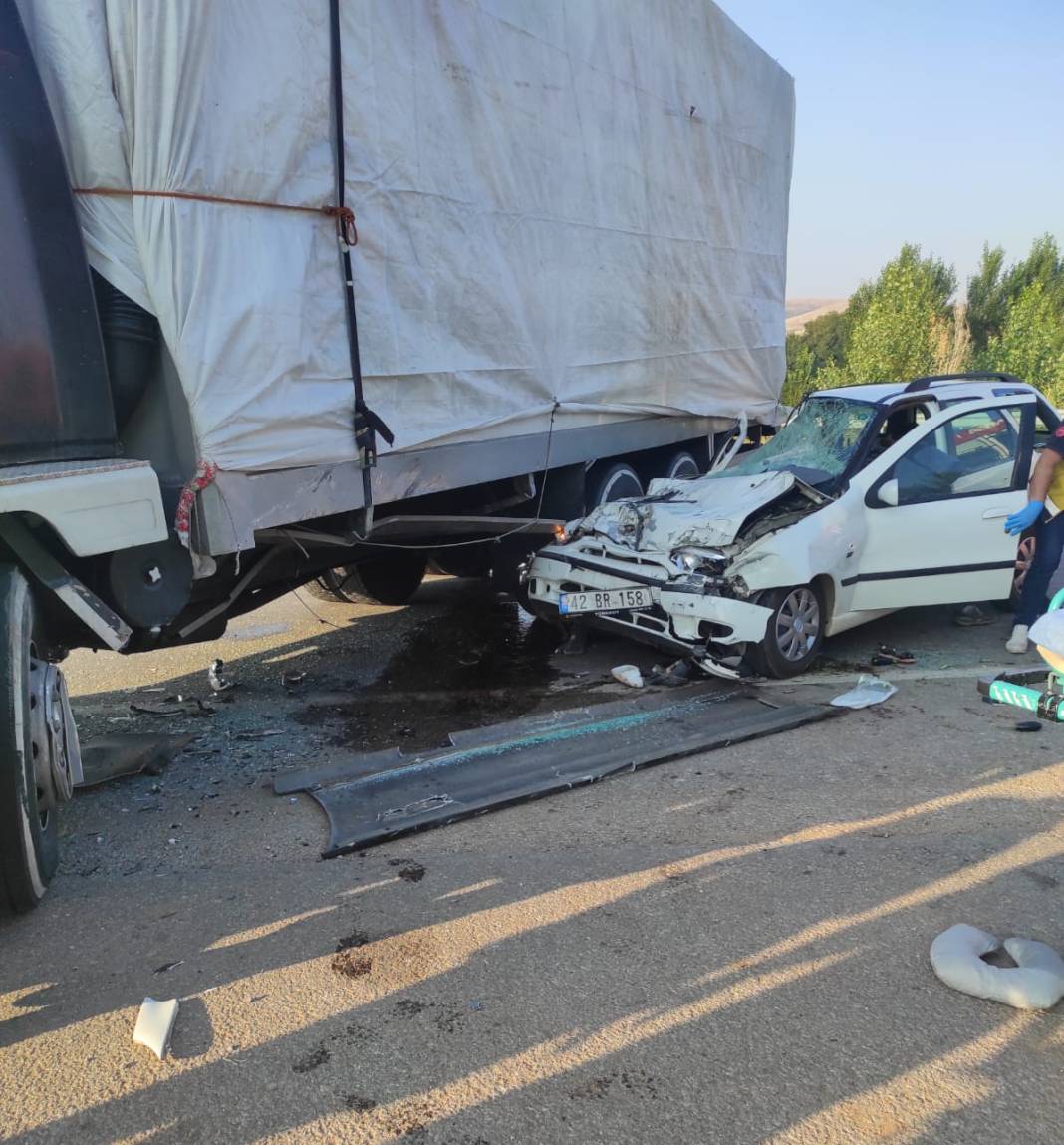 Konya’daki kazada hayatını kaybeden 4 kişinin kimlikleri belli oldu 6